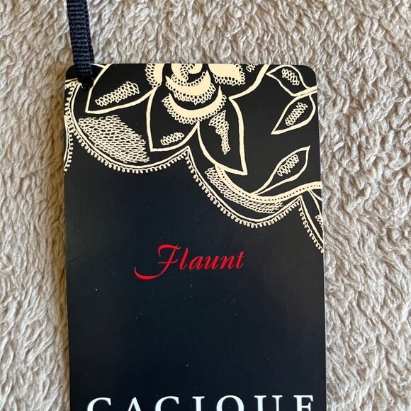 Cacique Balconette Bra 42D Royal Purple Smooth Satin NWT - Picture 6 of 8